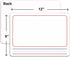 Double Sided Whiteboard 9”x12” Story Lined Dry Erase Board for Kids Writing Board, Practice Drawing for Age 3-5