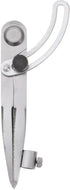 Wing Divider Compass 5 Inch Adjustable Lockable Woodworking Compass with Pencil Holder for Geometry Drawing