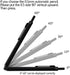 DUNBONG 4 in 1 Multicolor Pen, Metal Cased Multifunction Pen, 0.5mm Mechanical Pencil, 3 Ball Pens, 1 Count