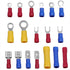 300 Insulated Electrical Connectors Kit PCS Crimp Terminal Assortment (Butt, Ring, Spade, Quick Disconnect)
