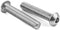 M8-1.25 x 70mm Button Head Socket Cap Screws Bolts, Stainless Steel 18-8 (304), Bright Finish, Quantity 10