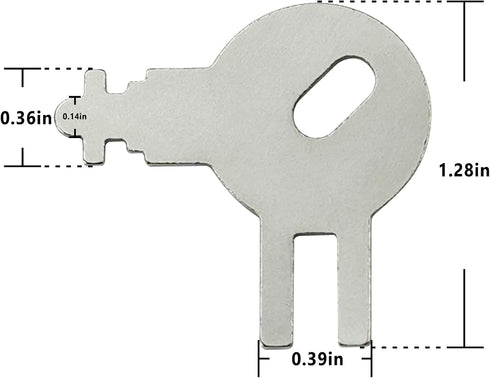 1PCS 70WM1 83TR 87T Dispenser Key Replacement for to-rk Paper Towel Dispensers Models Fits Von Dr-ehle Pal-mer