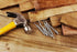 cSeao 100pcs Metal Cement Wood Sliding Nails, 50mm 2" Length, Common Hanging Nails