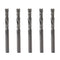 OSCARBIDE 1/8" Shank Square Nose Carbide End Mills, 5-Piece Precision Set for Wood, 2-Flute CNC Router Bits