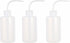 Wash Bottles, 3pcs 250ml Plastic Safety Squeeze Bottle for Medical Lab Supplies, Green Soap Cleaning