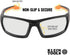 Klein Tools 60537 Safety Glasses, Professional Protective Eyewear with Full Frame, Scratch Resistant and Anti-Fog
