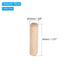PATIKIL 3/8 Wooden Dowel Pins, 300 Pcs M10x40mm Fluted Groove Hardwood Pegs for Crafts and Furniture