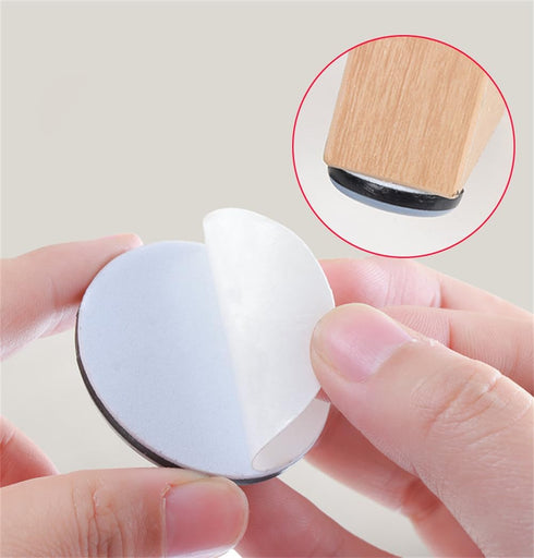 WELANGBN 3/4" (24) Adhesive Furniture Sliders,Self-Adhesive Small Kitchen Appliance Slider Easy to MovIing Kitchen
