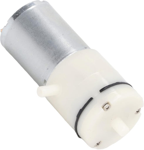 Electric Air Pump, DC Diaphragm Vacuum Pump with 90 Degree Angle Air Ports, Low Noise Micro Vacuum Pump (DC 12V)