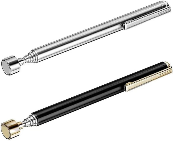 2 Pieces Magnetic Telescoping Pick-Up Tool, 3 Lb Extendable Magnetic Grabber Reacher Tools (25 Inch)