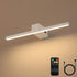 White Battery Operated Picture Light with Remote,Wireless Gallery Lights White 15.7 inch