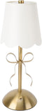 Small Bow Table Lamp, 11.81in Rechargeable Cute Coquette Bow Table Lamp with