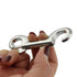 Bolt Snaps Double Ended Hook Set, 6 Zinc Alloy Trigger Metal Clips for Key Chain, Dog Leash, Pet Sling