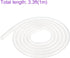 DMiotech 5/32" ID 1/4" OD 3.3 Feet Clear Silicone Tube for Water Air Pump