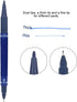 10pcs Joyzan Marking Pen, Double End Marker Piercing Positioning Tool Removable Markers Aesthetic Procedures Surgical