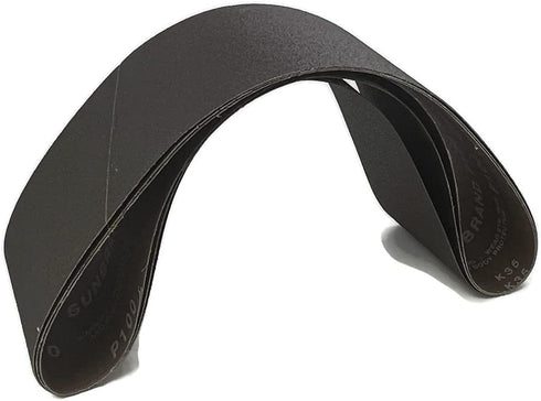 Sungold Abrasives 35168 120 Grit Premium Industrial X-Weight Sanding Belts, 6" x 48" (Pack of 3)