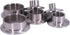 AIOCIOMZVZ 1.5in 2in 304/316 Production(SUS304-F-K64mm,1-1/2in) Tri Clamp Sanitary Pipe Fitting Connector - Stainless