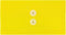 JAM PAPER Plastic Envelopes | Button & String Tie Closure | #10 Business Booklet | 5 1/4 x 10 | Yellow | 12/pack