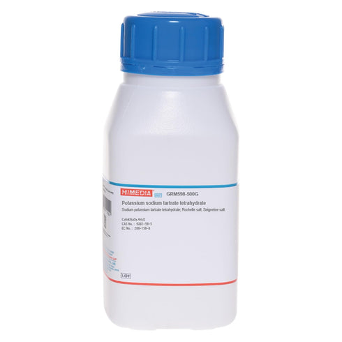 HiMedia GRM598-500G Potassium Sodium Tartrate Tetrahydrate, 500 g