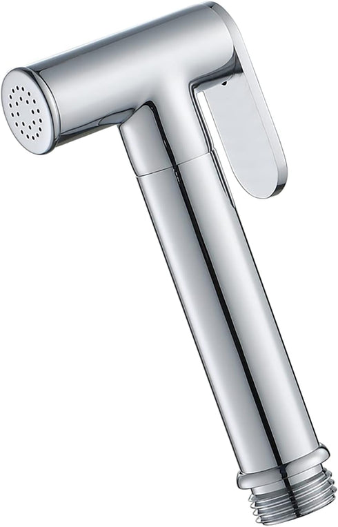 ZLOCYIVHE Handheld Bidet Sprayer for Toilet, Baby Cloth Diaper Sprayer Brass Round Toilet Sprayer High Pressure