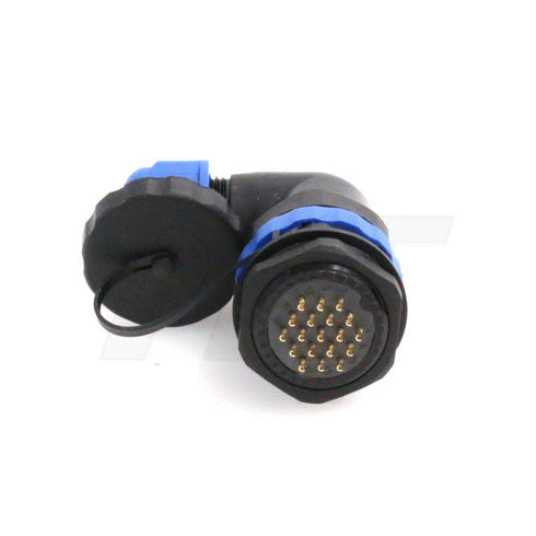 HangTon HE29 19 Pin Waterproof Connector Outdoor Industrial Electrical Power Circular Male Female Plug + Socket