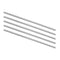 uxcell 5pcs Round Steel Metal Rods, 4mm x 150mm High Speed Steel (HSS) Lathe Bar Stock Tool for Miniature DIY Craft