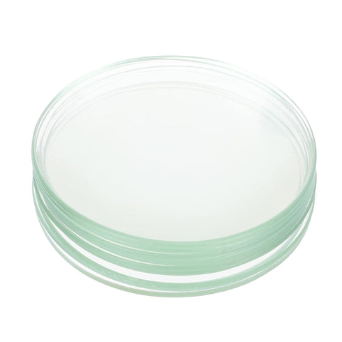 10 Pcs Watch Glass Thick Flat Clear Glass Chemistry Lab Equipment Cover Lids for Beakers & Flasks, Round Set