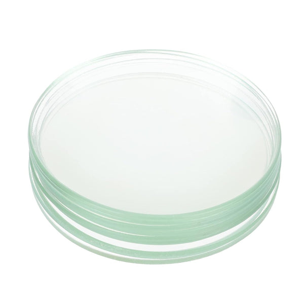 10 Pcs Watch Glass Thick Flat Clear Glass Chemistry Lab Equipment Cover Lids for Beakers & Flasks, Round Set