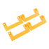 Miskall 4pcs Tape Measure Clip,Plastic Tape Measure Holder,Ladder, Workbench Electric Tool Storage for Garage,Ideal