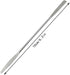 Maxmoral Stainless Steel Lab Laboratory Mini Double-Ended Spatula Semi-Micro Shovel Tapered Arrow End Flat Ends 50 mm X 9 mm by Maxmoral