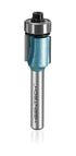 Router Bits 1/4" Shank, Flush Trim Router Bit, Bearing Carbide Tipped Pattern Bit for Wood, 1/2" Diameter, 1/2" Depth