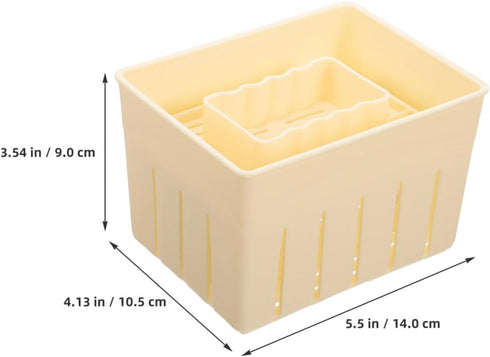 1pcs 140x105x95mm LALAFINA Tofu Pressing Mold Homemade Cheese and Bean Curd Maker Kitchen Tool for DIY Tofu and Soybean