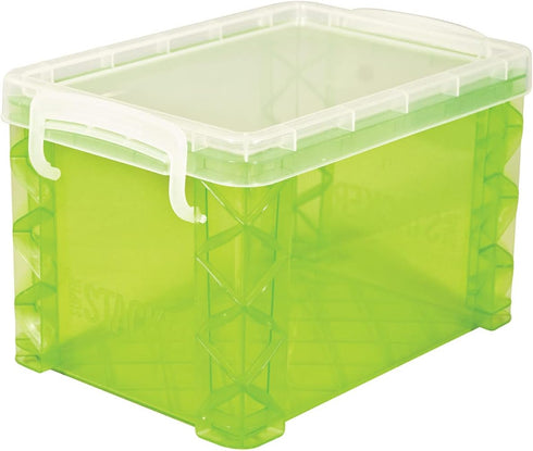 Super Stacker Index Card Box - 4 x 6 Inch File Box, Note Holder, Perfect for 4x6 Index Cards
