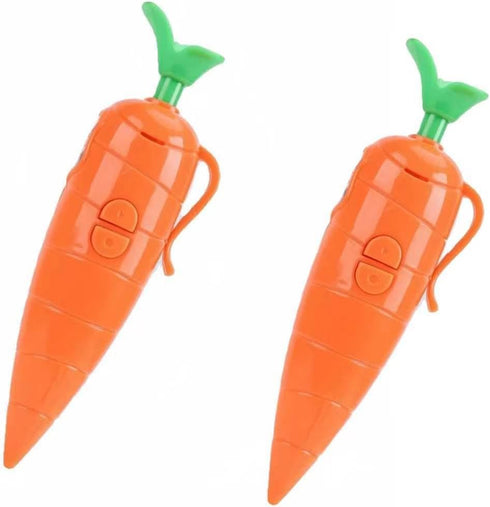 Generic 2-Pack Carrot Pen with Voice Recorder | Cute 60-Second Recording Ballpoint Pen