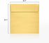 LUXPaper Square Invitation Envelopes | Peel & Press | Gold Metallic | 5 1/2" x 5 1/2" | 50 Qty