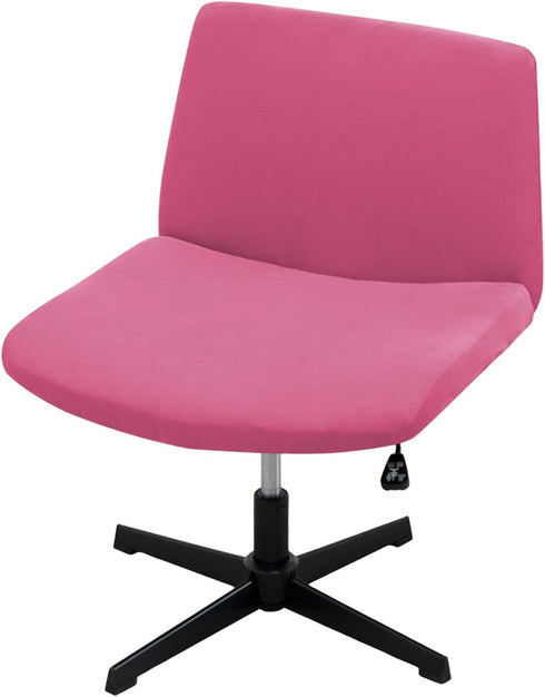 Generic Stretch Cross Legged Office Chair CoversWide Office Chair Cover Modern Swivel Vanity