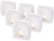 innofox 6-Pack Stick-on Motion Sensor Lights, Warm White LED Night Light, Stick-Anywhere