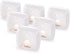 innofox 6-Pack Stick-on Motion Sensor Lights, Warm White LED Night Light, Stick-Anywhere