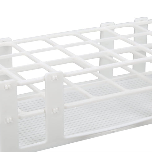 Test Tube Rack, 21-Hole 30mm Lab Test Tube Holder, Assembled Plastic Detachable Sample Bottle Rack