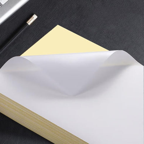 Generic A4 Matte Printable Adhesive Paper, 50 Sheets, 8.27 x 11.69 inches, Compatible