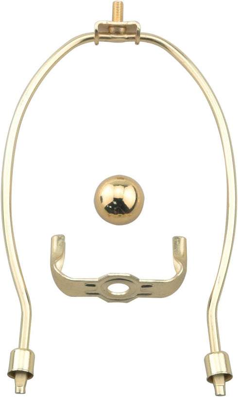 DGBRSM 10 Inch Heavy Duty Removable Lampshade Harp Stand for Floor and Table