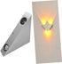 Modern Triangle LED Wall Sconce - Decorative Aluminum Light for Bedroom Ambiance