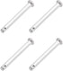 uxcell 4Pcs Single Hole Clevis Pins, 4mm X 35mm Flat Head 304 Stainless Steel Link Hinge Pin