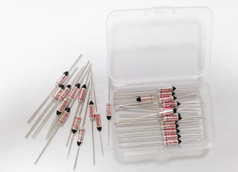 BF240X, BF240X Fuse, BF240X Fuses, Fuse BF240X, Fuses BF240X, Thermal Fuses, Celsius Thermal Cutoffs, 250V 20Pcs