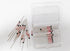 BF240X, BF240X Fuse, BF240X Fuses, Fuse BF240X, Fuses BF240X, Thermal Fuses, Celsius Thermal Cutoffs, 250V 20Pcs