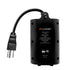 Z-Wave Dual Smart Outlet, Outdoor Z-Wave Smart Plug, Waterproof Dual On/Off Socket, Compatible with SmartThings, Alexa
