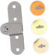 6pcs Zerodeko Folding Desk Hinges and Furniture Shelf Brackets, Left Right Foldable Support Hinges for Folding Tables