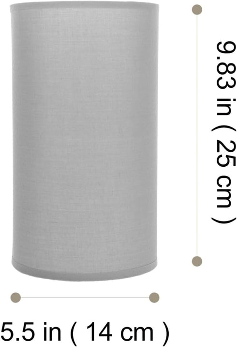 2pcs Modern Linen Table Lampshades - Stylish and Easy to Install