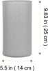 2pcs Modern Linen Table Lampshades - Stylish and Easy to Install