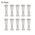 uxcell 10 Sets Screw Post for 5/16"(8mm) Hole Dia, Male M6x20mm, Female 6x18mm Carbon Steel Leather Fastener